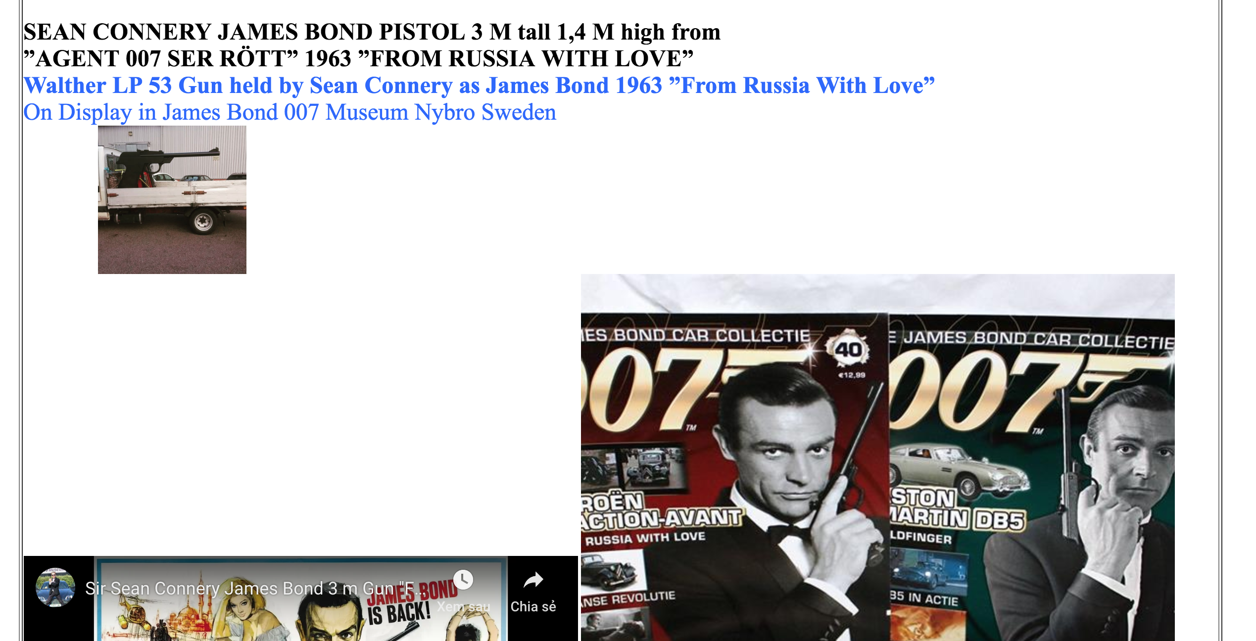 007 Museum's poor website design