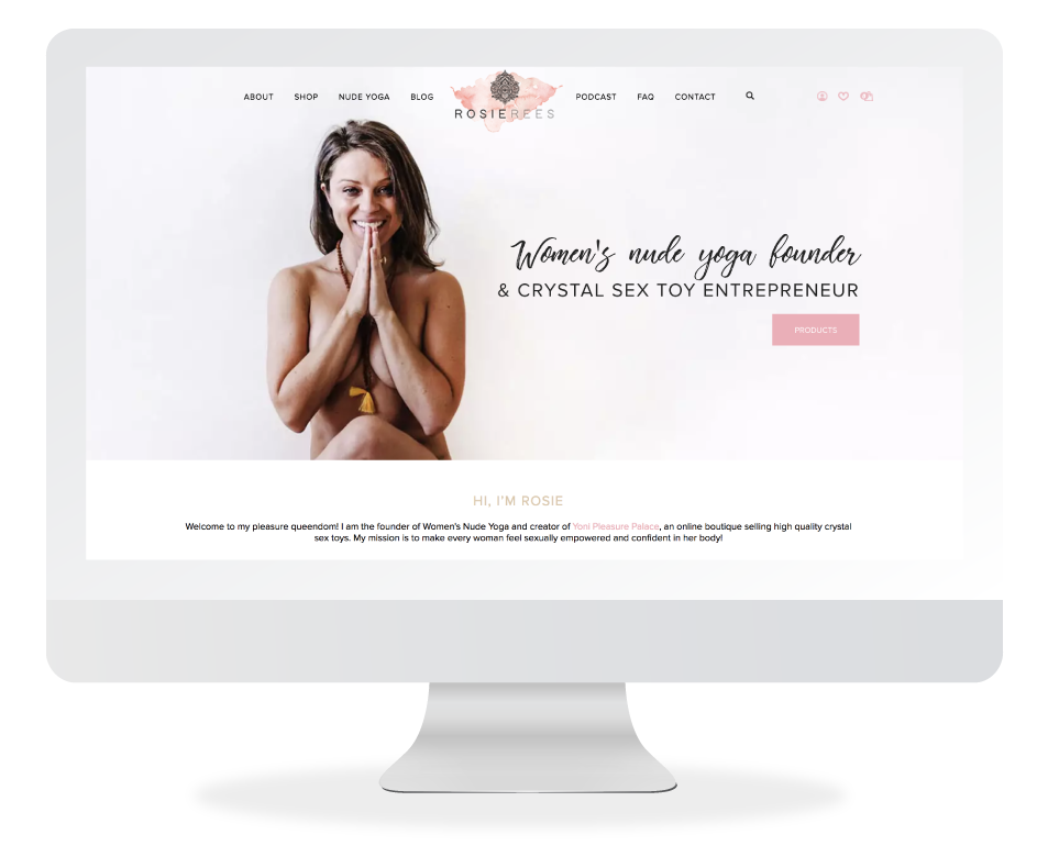 Custom Designed E-Commerce Site