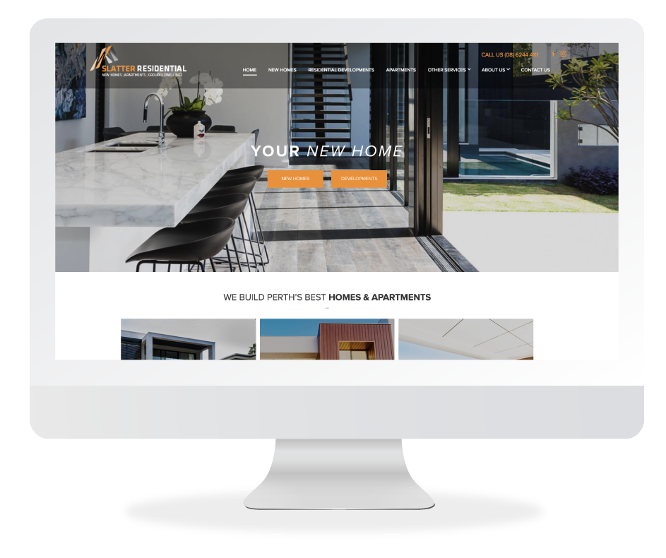 Slatter Residential's New Website