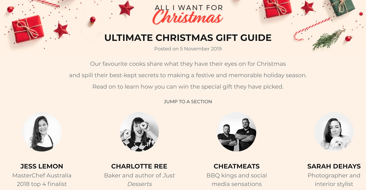 A Christmas gift guide is imperative to Christmas SEO success